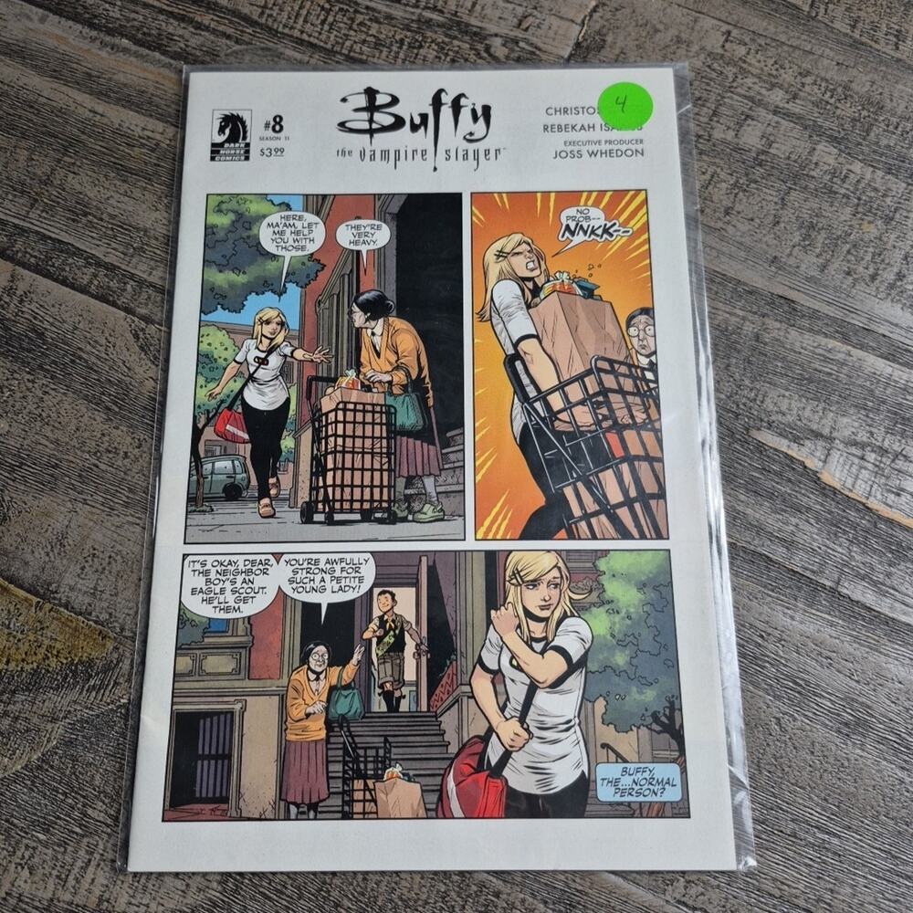 Buffy the Vampire Slayer Comic Season 11 #8 Dark Horse Whedon Isaacs Gage